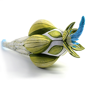 Статуэтка экзотический фрукт Exotic Tropical Fruit Yellow and White 66