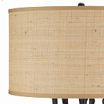 Торшер с цилиндрическим абажуром на каркасе в виде корня растения Curling Light варинант исполнения - 2 | Loft Concept в Челябинске