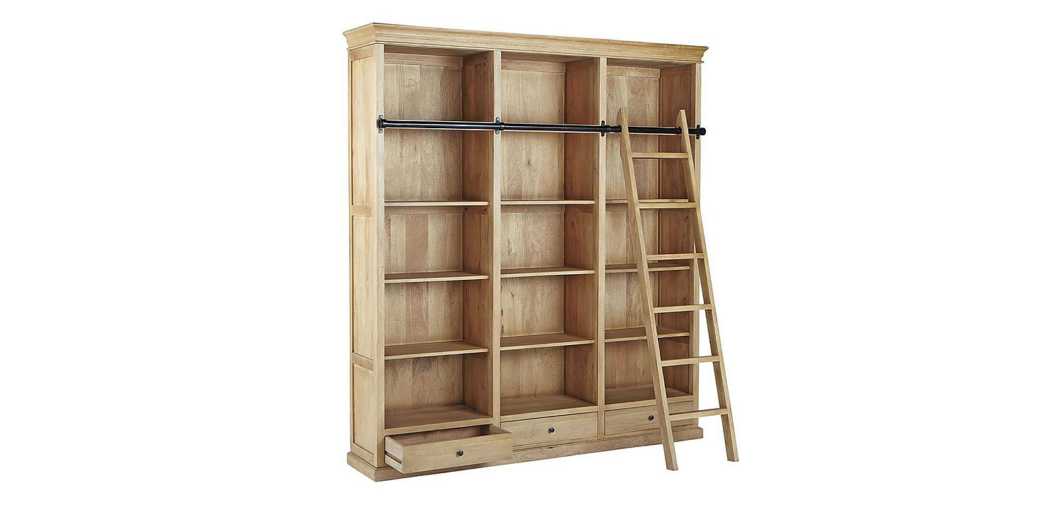Стеллаж с лестницей Mango Shelving Boleyn Стеллаж с лестницей Mango Shelving Boleyn - Loft-Concept в Челябинске