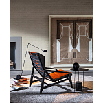 Дизайнерское кресло с подлокотниками из массива дерева Gio Ponti D.156.3 Armchair варинант исполнения - 2 | Loft Concept в Челябинске