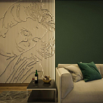 Барельеф PORTRAIT варинант исполнения - 2 | Loft Concept в Челябинске