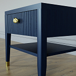 Прикроватная тумбочка с ящиком Elsa Dreams Blue варинант исполнения - 3 | Loft Concept в Челябинске