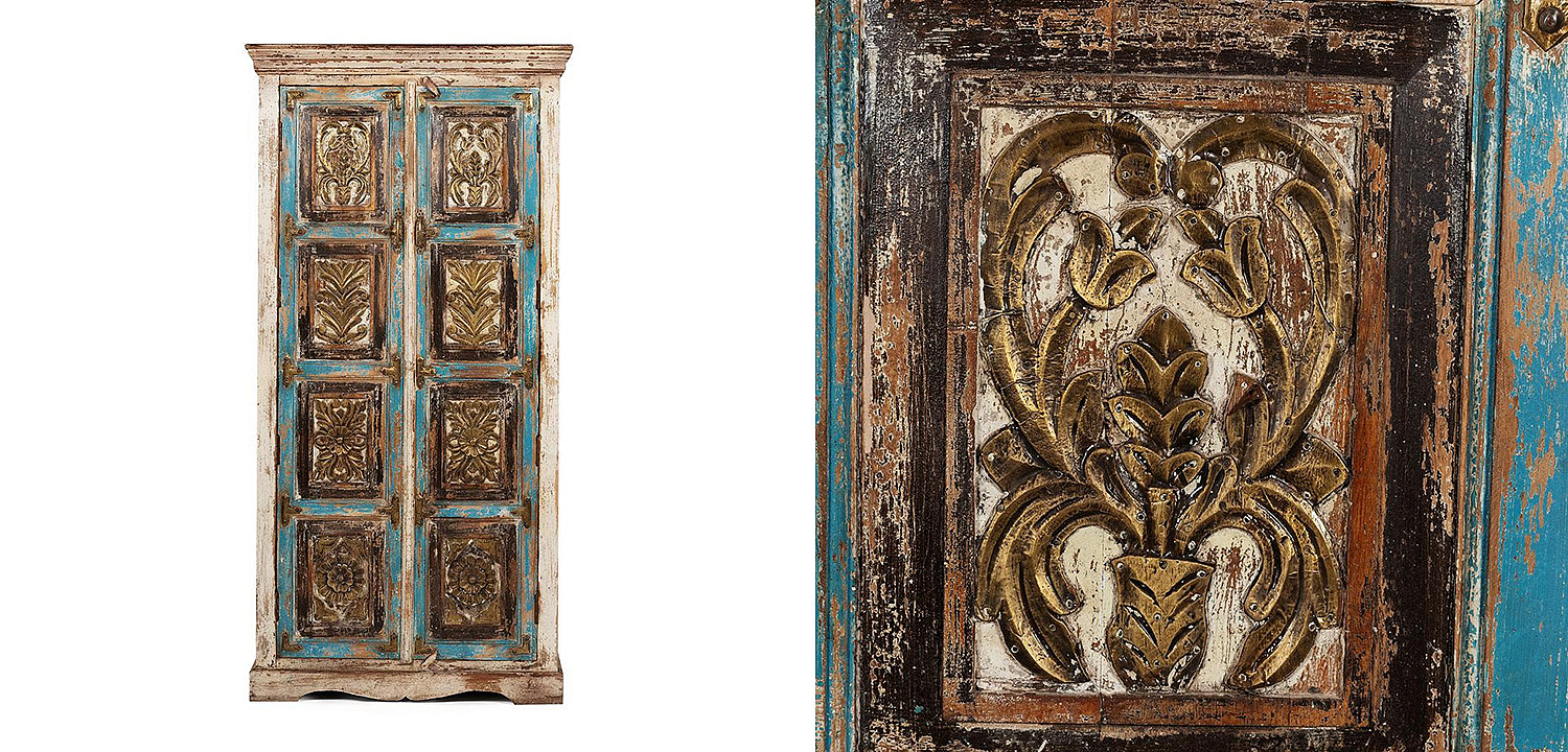 Шкаф Indian Antique Mango Tree Cupboard - Loft-Concept в Челябинске