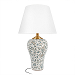 Настольная лампа с цветочной росписью Lamp Flower Painting варинант исполнения - 6 | Loft Concept в Челябинске