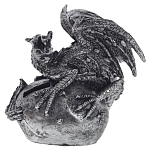 Декоративная статуэтка Дракон Silver Dragon Statuette варинант исполнения - 3 | Loft Concept в Челябинске