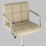 Барный стул с подлокотниками Honory Beige варинант исполнения - 7 | Loft Concept в Челябинске