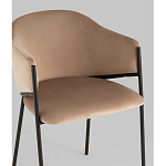 Стул Brace велюр капучино варинант исполнения - 2 | Loft Concept в Челябинске