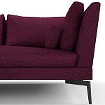 Мебельная ткань Шенилл фиолетовый цвет 138 см T4-27 варинант исполнения - 2 | Loft Concept в Челябинске