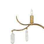 Бра с каркасом в виде веток усыпанных кристаллами Branches with Crystals варинант исполнения - 1 | Loft Concept в Челябинске