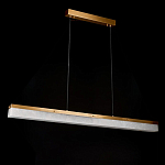 Подвесной светильник линейный из натурального камня Perfection of Geometry варинант исполнения - 5 | Loft Concept в Челябинске