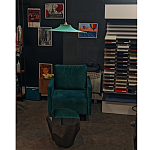 Подвесной вязаный зеленый светильник «Токио»  варинант исполнения - 3 | Loft Concept в Челябинске