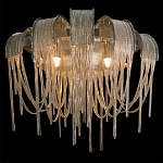 Бра с металиическими цепочками и дугообразными элементами Atlantis Chain варинант исполнения - 2 | Loft Concept в Челябинске