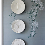 Обои ручная роспись Jasmine Standard colourway on Wood Ash slub silk варинант исполнения - 3 | Loft Concept в Челябинске