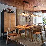 Шкаф с 2-мя дверцами из ротанга ручной работы Fuse Wicker Furniture варинант исполнения - 6 | Loft Concept в Челябинске