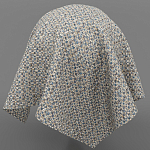 Мебельная ткань Шенилл серо-голубой цвет 142 см T4-47 варинант исполнения - 16 | Loft Concept в Челябинске