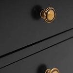 Прикроватная тумба Вlues Black варинант исполнения - 3 | Loft Concept в Челябинске