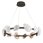 Люстра подвесная круглая с овальными плафонами Iona chandelier варинант исполнения - 5 | Loft Concept в Челябинске