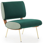 Дизайнерское кресло без подлокотников Gio Ponti ROUND D.154.5 Armchair варинант исполнения - 1 | Loft Concept в Челябинске