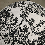 Стул обеденный деревянный с цветочной обивкой Foshan Chair варинант исполнения - 3 | Loft Concept в Челябинске