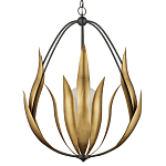 Люстра грушевидной формы с волнистыми листьями Foliage of Leaf Forms варинант исполнения - 3 | Loft Concept в Челябинске