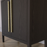 Современный Буфет Primo с 2 дверцами Темный орех варинант исполнения - 4 | Loft Concept в Челябинске