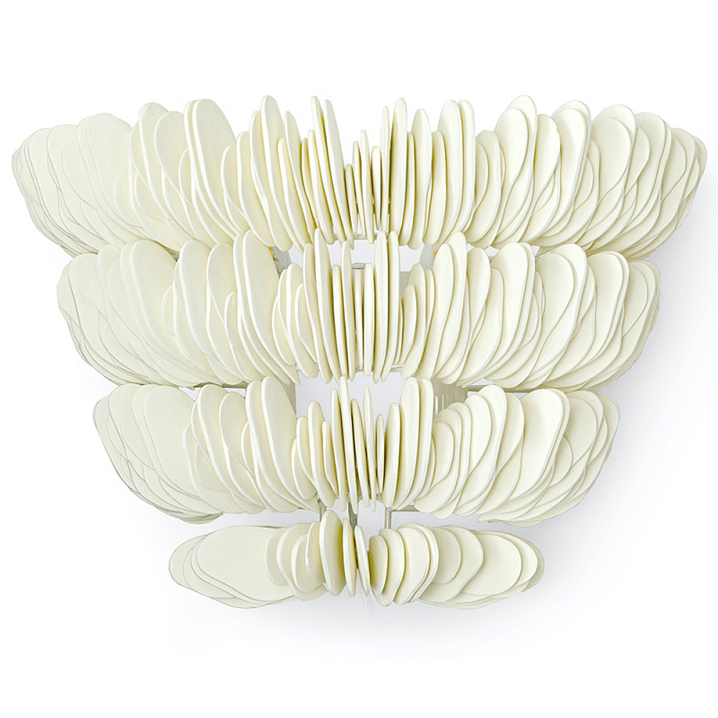 Бра White Bionic Petals Ahha Wall Lamp Белый Бра White Bionic Petals Ahha Wall Lamp Белый в Челябинске | Loft Concept