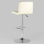 Барный стул с сиденьем молочного цвета Honory варинант исполнения - 5 | Loft Concept в Челябинске