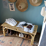 Скамья из ротанга Saveria Rattan Bench варинант исполнения - 8 | Loft Concept в Челябинске