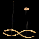 Люстра волнистой формы с фактурным хрустальным плафоном Light Delight варинант исполнения - 3 | Loft Concept в Челябинске