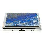 Портсигар с газовой зажигалкой из натурального камня Лазурит Stone Cigarettes Cases варинант исполнения - 5 | Loft Concept в Челябинске