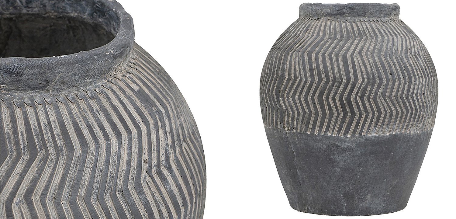 Ваза Kamaria Vase Gray Ваза Kamaria Vase Gray - Loft-Concept в Челябинске