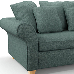 Мебельная ткань Шенилл бирюзовый цвет 138 см T4-31 варинант исполнения - 7 | Loft Concept в Челябинске