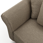 Мебельная ткань Шенилл коричневый цвет 138 см T4-21 варинант исполнения - 5 | Loft Concept в Челябинске