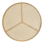 Столик приставной золотистый с орнаментом на столешнице Tanzania варинант исполнения - 2 | Loft Concept в Челябинске