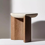 Дизайнерский журнальный стол полукруглой формы Pokun варинант исполнения - 1 | Loft Concept в Челябинске