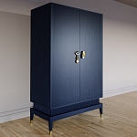 Платяной шкаф Elsa Dreams Blue с 2-мя фасадами варинант исполнения - 1 | Loft Concept в Челябинске