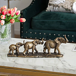 Композиция в виде семьи слонов Elephants Figurine варинант исполнения - 1 | Loft Concept в Челябинске