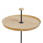 Pin журнальный столик из натурального дуба и бетона варинант исполнения - 1 | Loft Concept в Челябинске