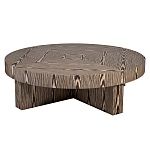 Столик журнальный круглый с полосатым узором Zebroids варинант исполнения - 6 | Loft Concept в Челябинске