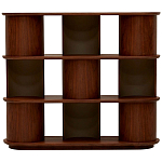 Стеллаж Zacharie Brown Wood Rack варинант исполнения - 2 | Loft Concept в Челябинске