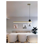 Люстра линейная светодиодная в минималистичном стиле New Age of Light варинант исполнения - 4 | Loft Concept в Челябинске