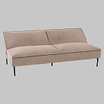 Диван современный вельветовый прямой Worcester Бежевый  варинант исполнения - 4 | Loft Concept в Челябинске