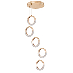 Люстра светодиодная Golden Shackle варинант исполнения - 3 | Loft Concept в Челябинске