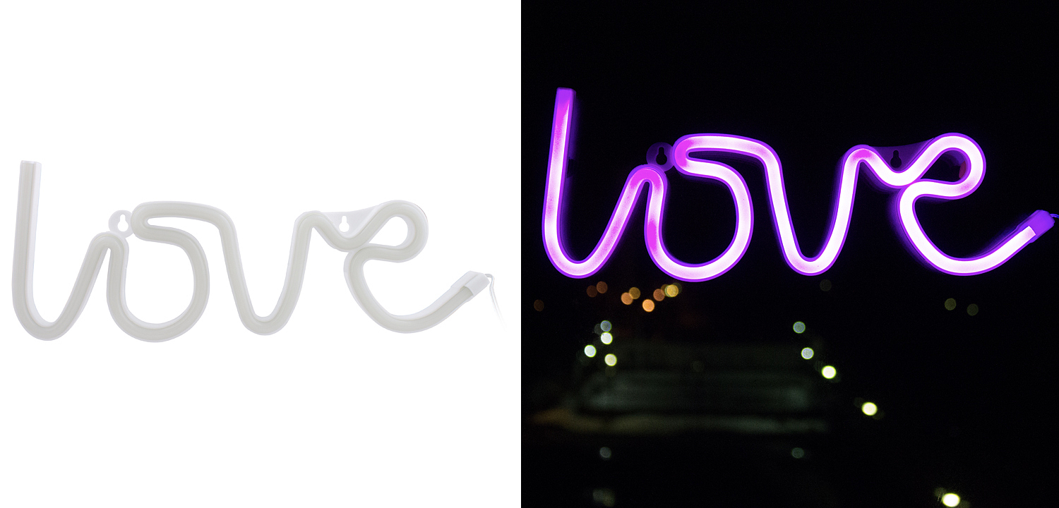 Неоновая лампа LOVE Неоновая лампа LOVE - Loft-Concept в Челябинске