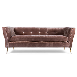 Диван трехместный Flatter brown