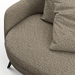 Мебельная ткань Шенилл коричневый цвет 138 см T4-28 варинант исполнения - 5 | Loft Concept в Челябинске