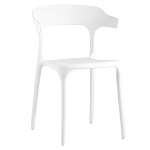 Стул Joris White Plastic варинант исполнения - 7 | Loft Concept в Челябинске