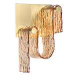 Бра волнистой формы из фактурного стекла Wave варинант исполнения - 5 | Loft Concept в Челябинске