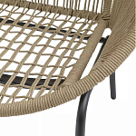 Кресло плетеное круглое Round Wicker Chair варинант исполнения - 6 | Loft Concept в Челябинске