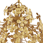 Подвесной светильник золотой с декором в виде лепестков клевера Hanging Clover варинант исполнения - 1 | Loft Concept в Челябинске